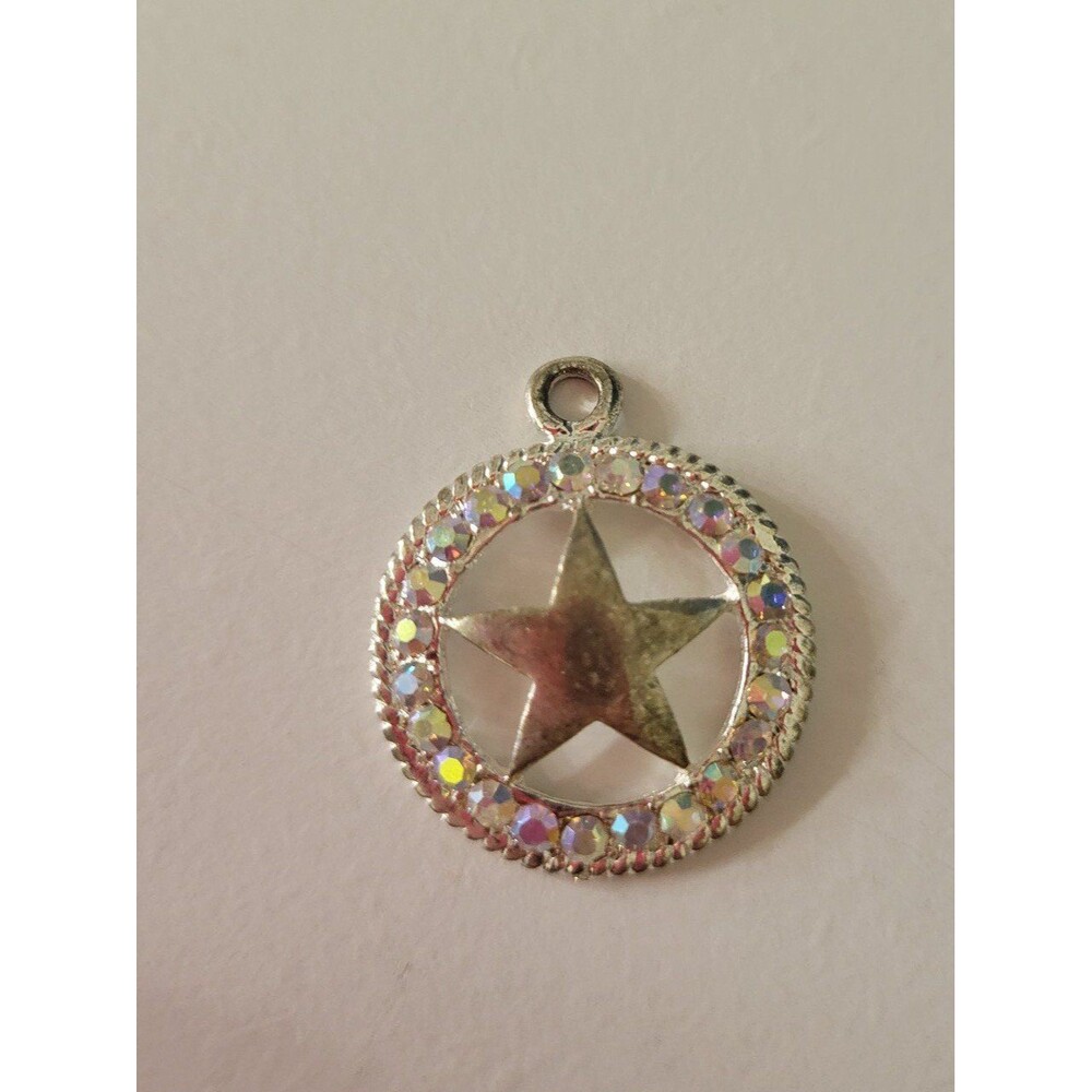 Lone Star Rhinestone Pendant